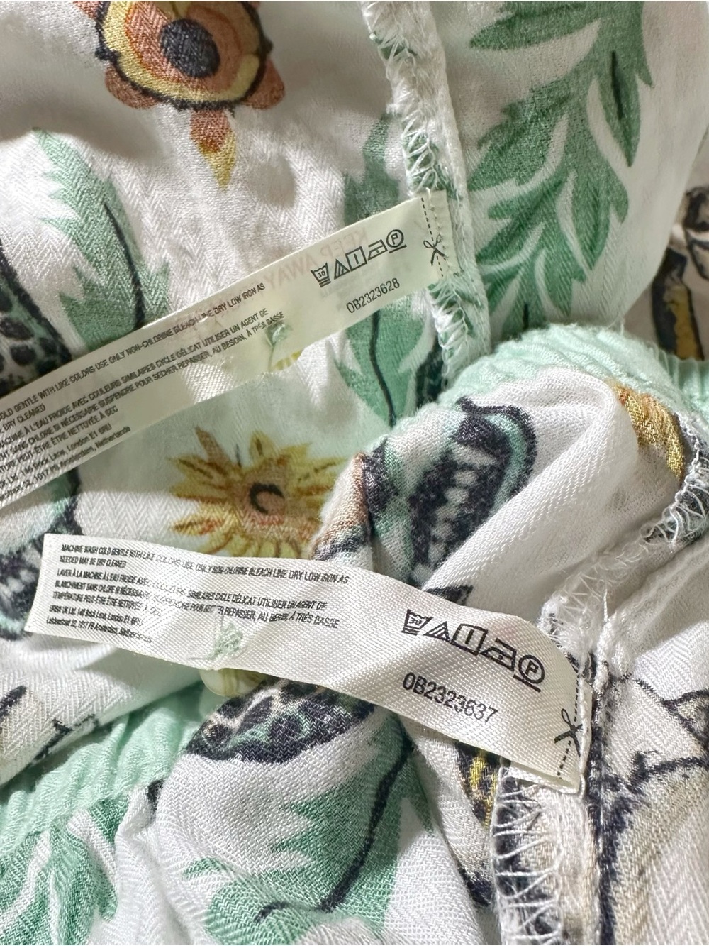 Anthropologie LyreBird Cloud Flannel Pajama Set Daren Magee Animal Cheetah SZ XL - Picture 16 of 16